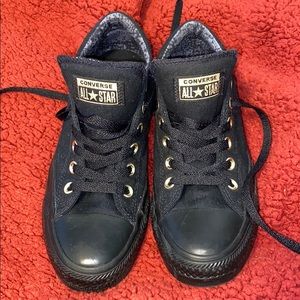 Converse black & gold